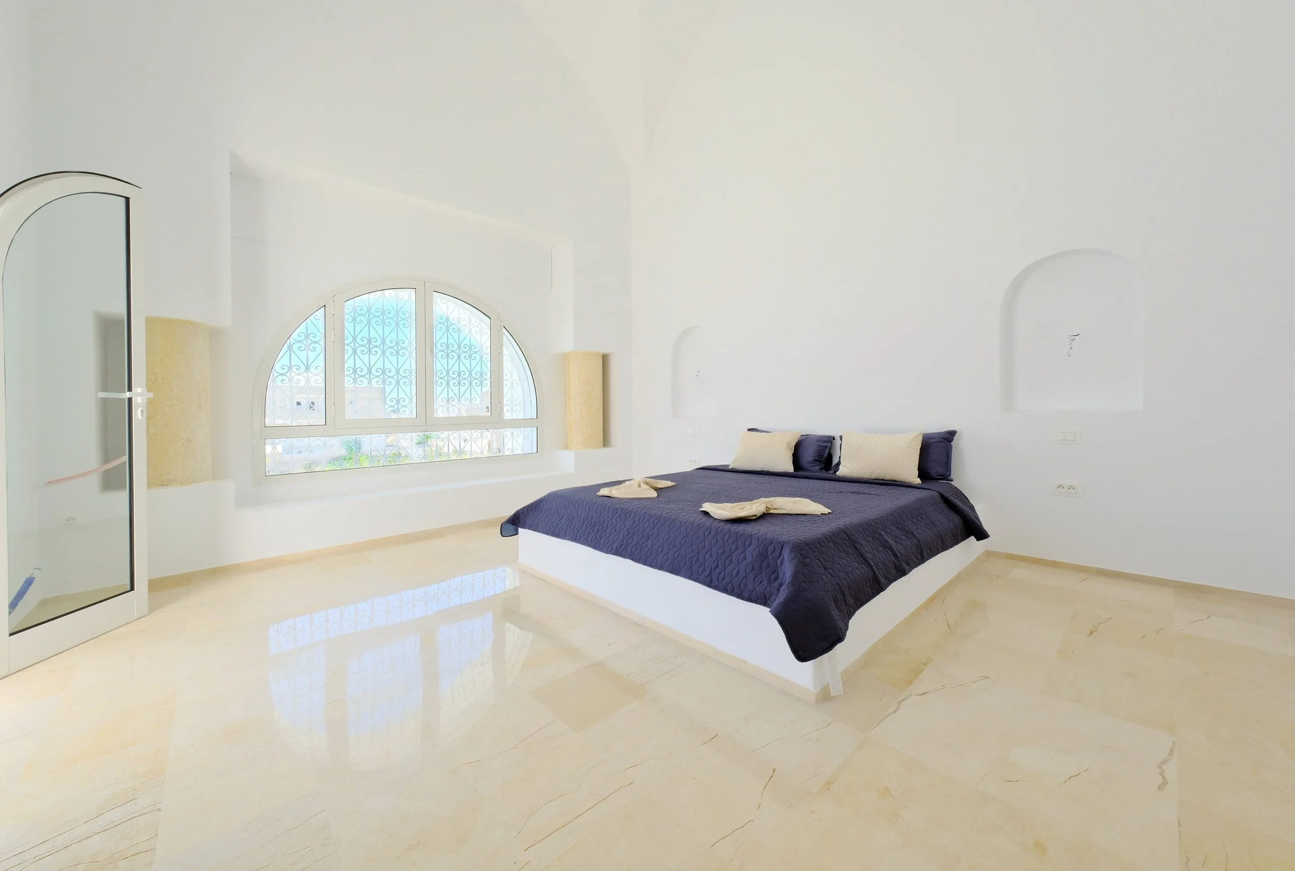 A suite with private bathroom